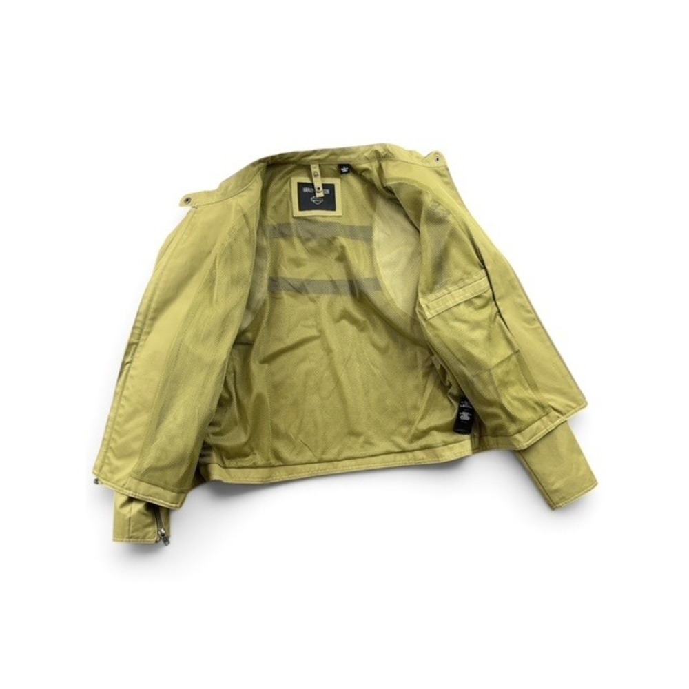 Harley-Davidson Womens 3-in-1 Mesh Lined Riding Jacket with Hooded Vest Green L